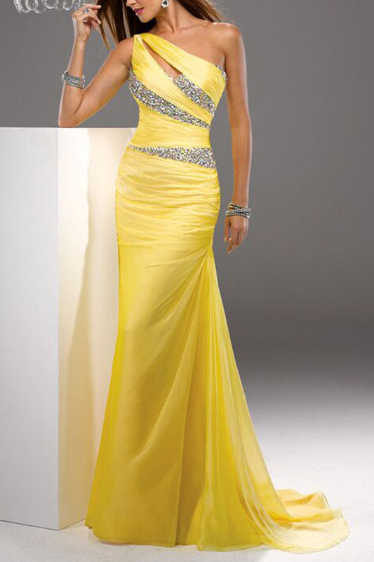 Sheath/Column Sweetheart Sequin Evening Dresses