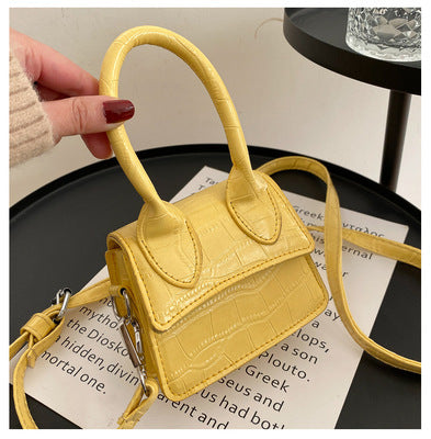 Mini Small Square bag 2021 Fashion New Quality PU Leather Women&#39;s Handbag Crocodile pattern Chain Shoulder Messenger Bags